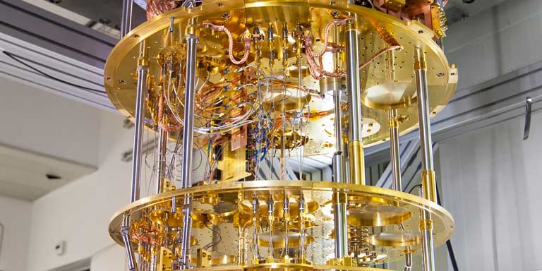 A piece of complex lab machinery